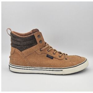 Sperry Men's Striper Storm Suede Tan Waterproof Short Boots STS23707 SZ. 13 US